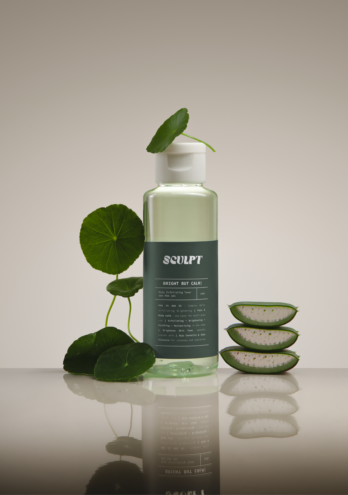 Bright But Calm! Body Exfoliating Toner