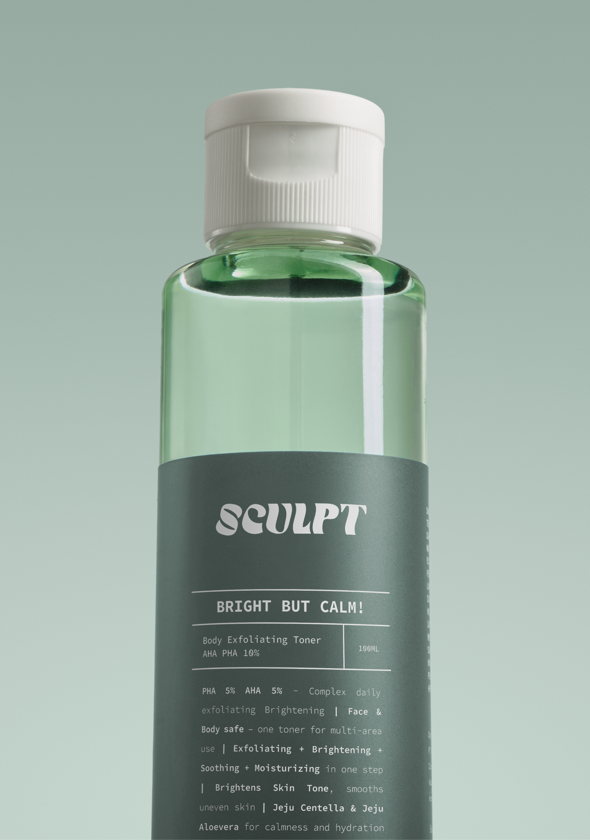 Bright But Calm! Body Exfoliating Toner