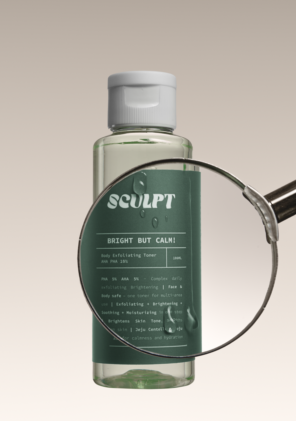 Bright But Calm! Body Exfoliating Toner