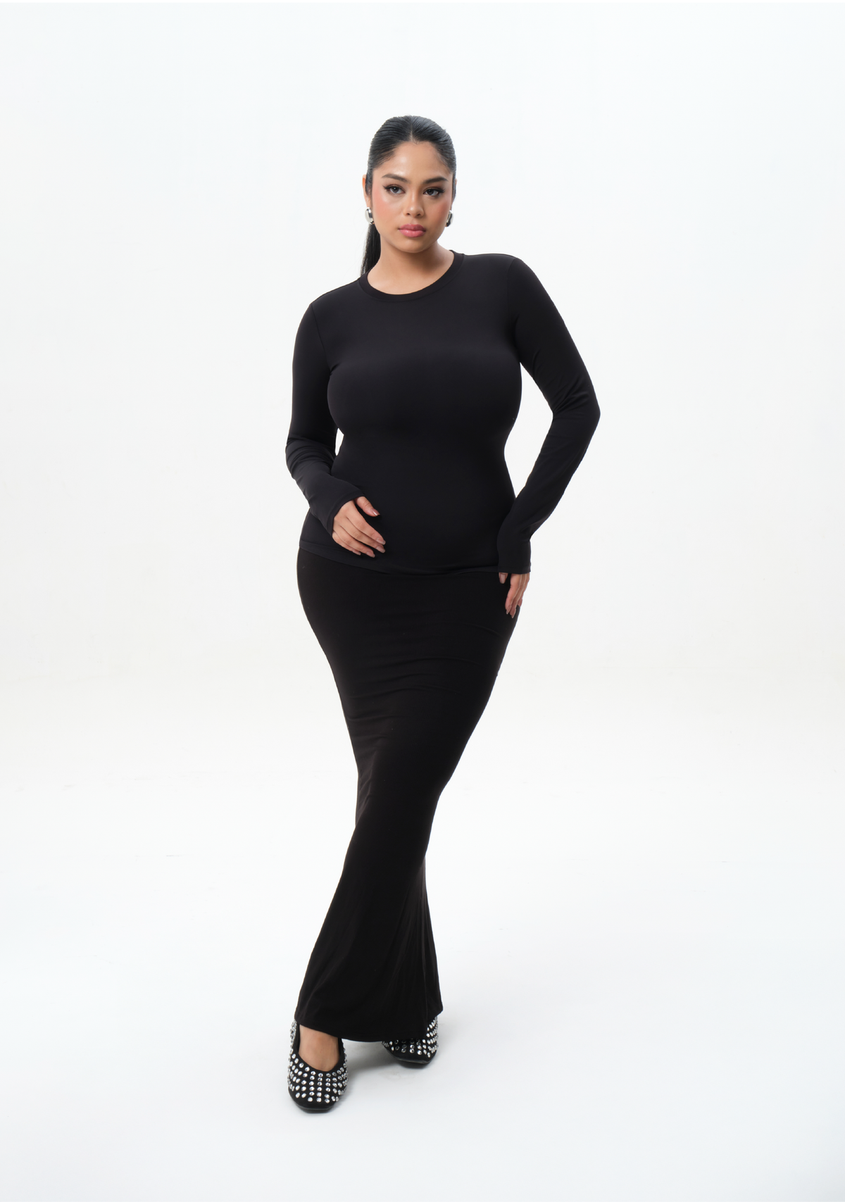 evAIRYday Bodycon Long Sleeve Tee