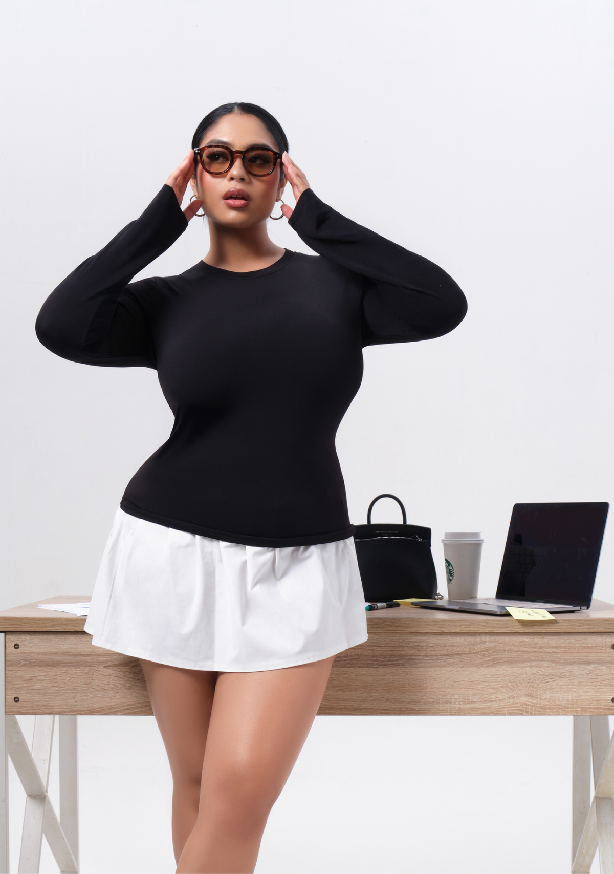 evAIRYday Bodycon Long Sleeve Tee